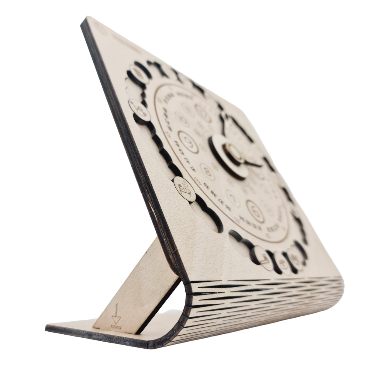 Wisewoodz Uhrzeit und Routine Lernbrett