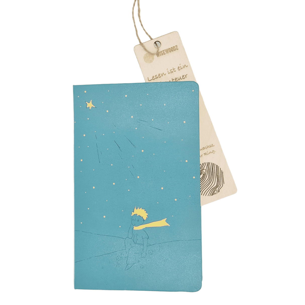 Holz-Lesezeichen für Kinder mit inspirierenden Sprüchen