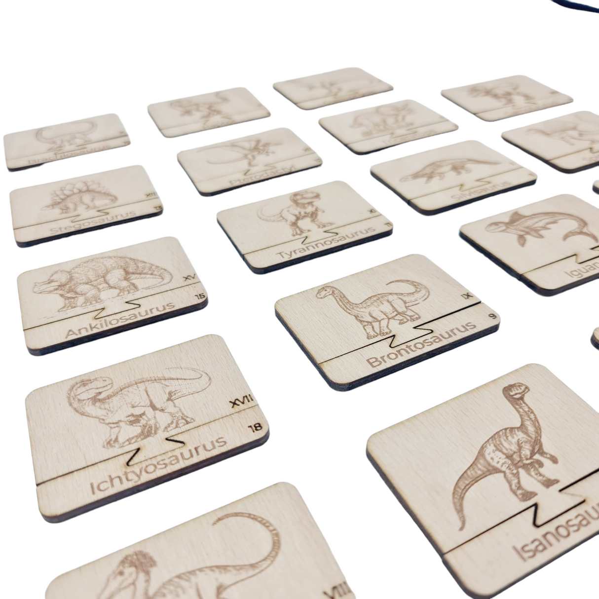 Wisewoodz Dino Puzzle Spiel