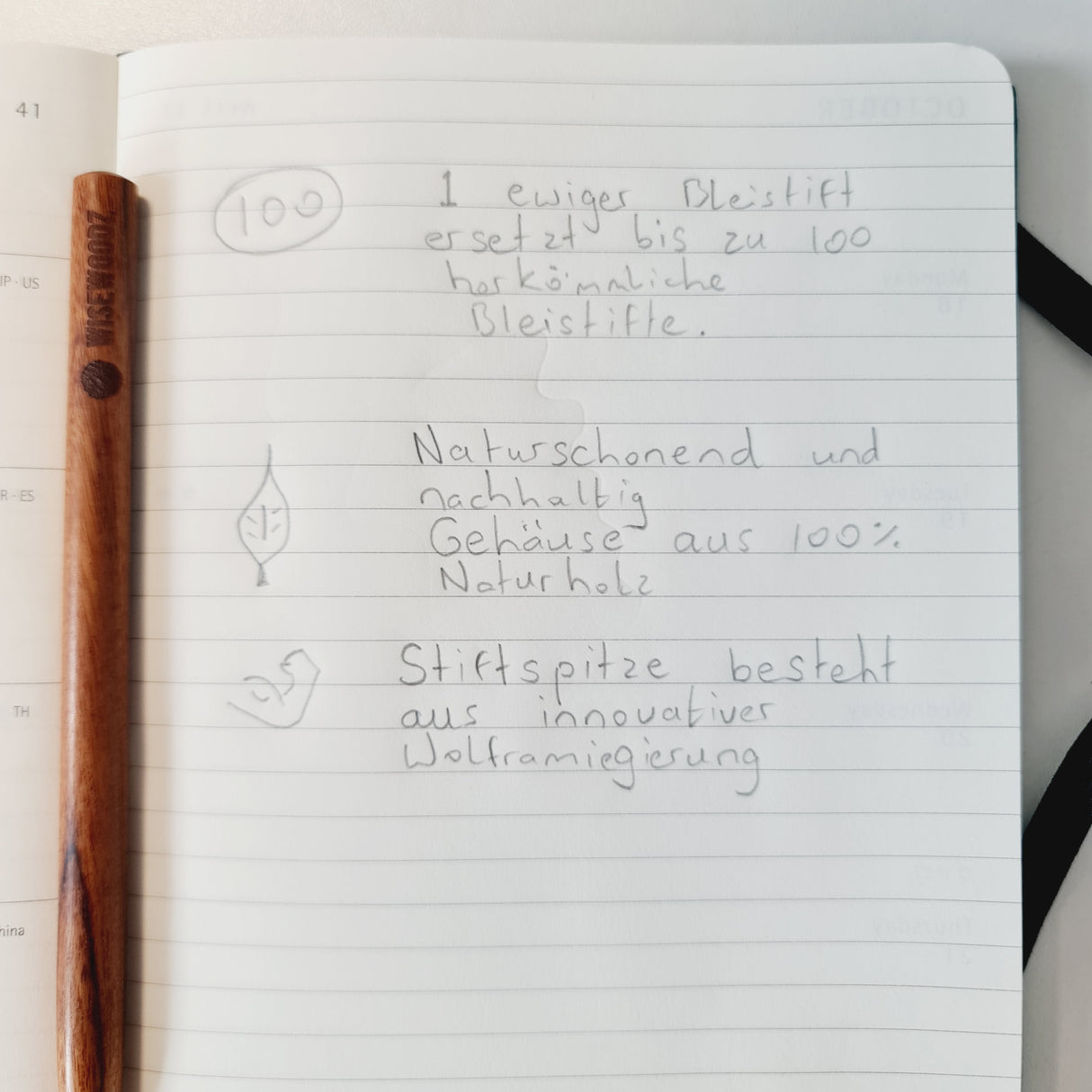 wisewoodz infinity Holzstift