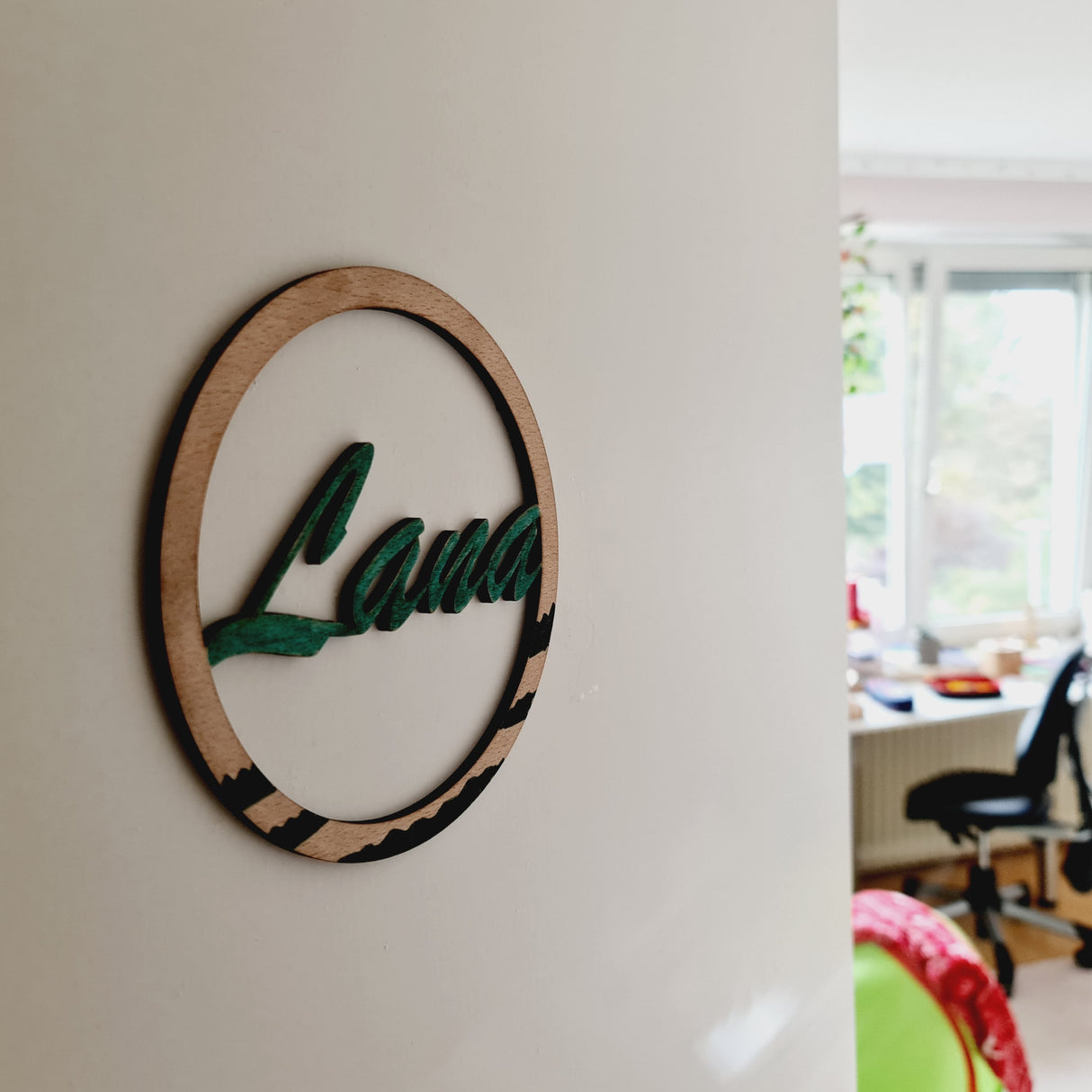 Personalisiertes Türschild für Kinder