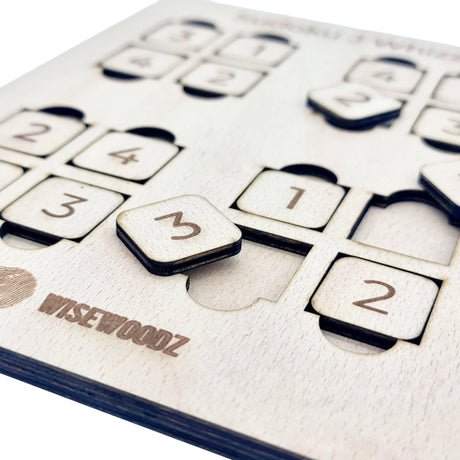 Holz-Sudoku-Spiel für Kinder