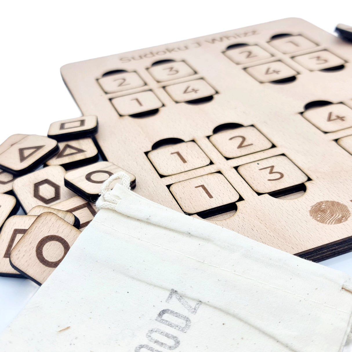 Holz-Sudoku-Spiel für Kinder