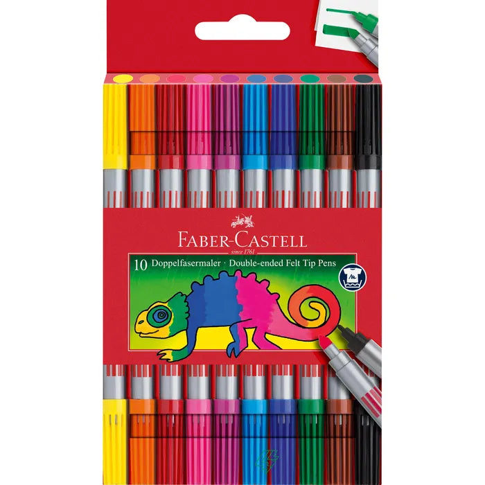 Faber-Castell Doppelfasermaler auswaschbar - 10