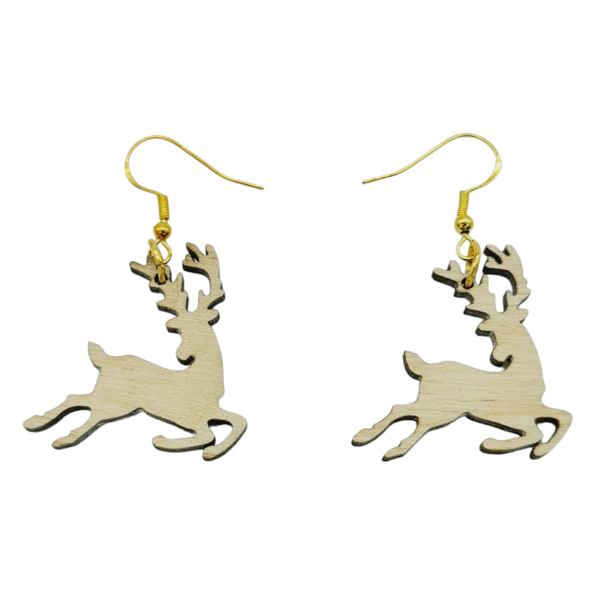 Wisewoodz Rentier-Ohrringe: Frohe Festtage! 🦌✨