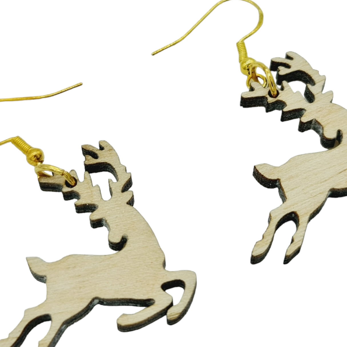 Wisewoodz Rentier-Ohrringe: Frohe Festtage! 🦌✨