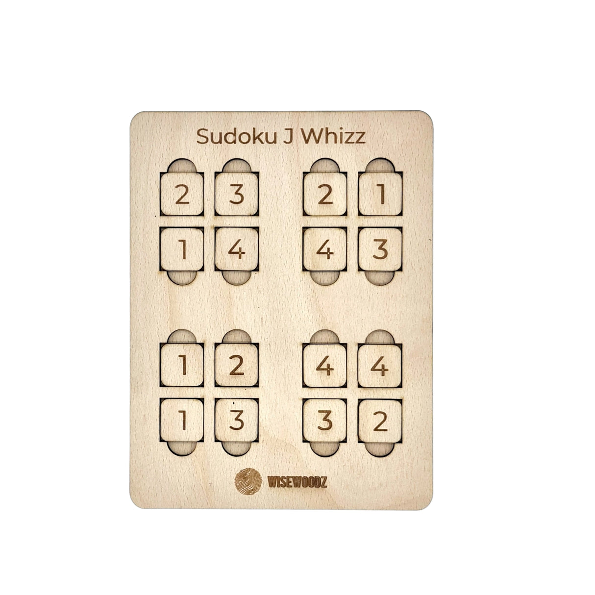 Holz-Sudoku-Spiel für Kinder